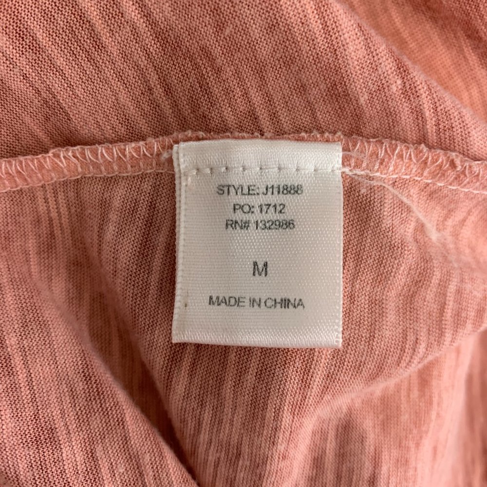 Mittoshop Medium Top Short Sleeve Orange J11888 - Picture 5 of 5